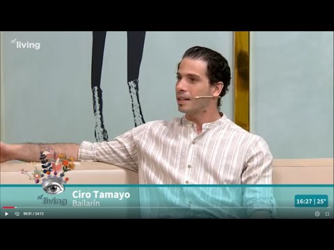 Recibimos al bailarín Ciro Tamayo, hablamos de su carrera y su experiencia como bailarín del Sodre