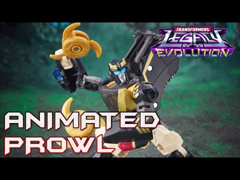 Transformers Legacy Evolution PROWL | Deluxe Class | Video Review