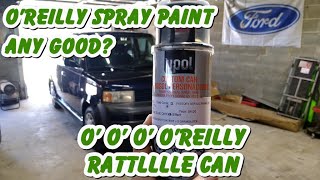 O'Reilly Spray Paint Review