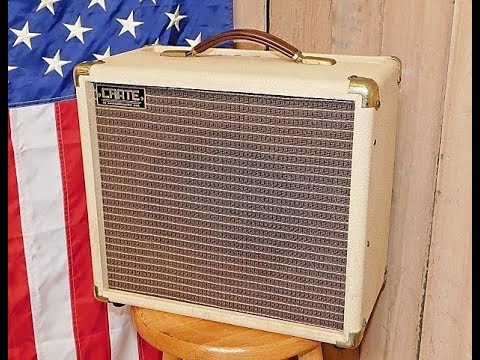 Crate Vintage Club 20 Amp Demo & Review