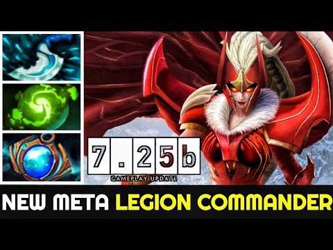 WAGAMAMA New Meta Legion Commander with Refresher Orb Build 7.25 Dota 2