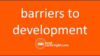 Barriers to Development  |  IB Development Economics | The Global Economy