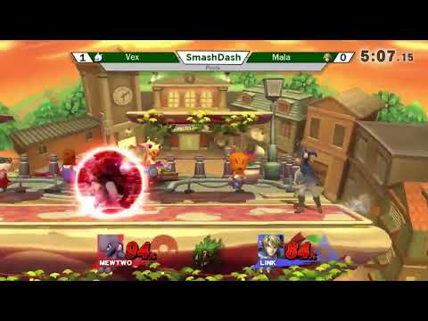 SmashDash XXI - Vexieal (Mewtwo) vs Phil (Link) - Pools