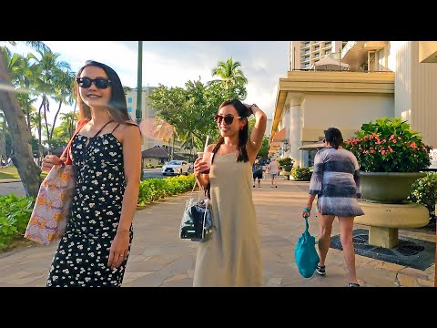 WALK HAWAII | Círculo completo na Avenida Kalakaua em WAIKIKI