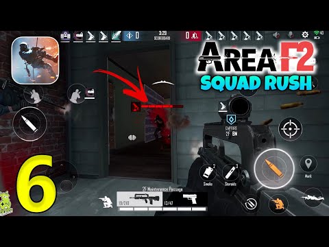 AREA F2 Gameplay | Epic Squad Rush (Android, iOS)