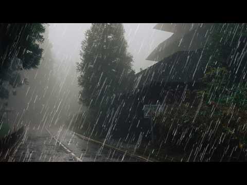 Rain Sounds For Sleeping - 99% Instantly Fall Asleep With Rain And Thunder Sound At Night, Rain 182
