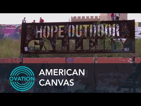 American Canvas - Hope Outdoor Gallery for Graffiti Artists  - Ovation