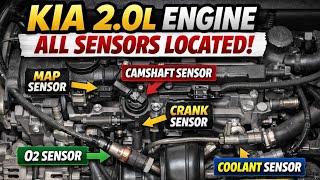 Kia 2.0L Engine Sensor Locations & Replacement Guide | Full DIY Tutorial