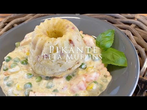 Pikante Feta Muffins