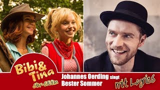 Johannes Oerding singt Bester Sommer aus Bibi &amp; Tina Kinofilm &quot;Mädchen gegen Jungs&quot;