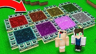 НУБ И ПРО НАШЛИ НОВЫЕ ПОРТАЛЫ В МАЙНКРАФТ! СЕКРЕТНЫЕ ПОРТАЛЫ MINECRFAT!? ПОРТАЛ В МИР АЛМАЗОВ