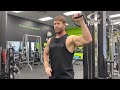 Unilateral Shoulder and Lower Body Workout 10-12 Reps