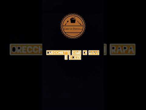 Orecchiette cime di rapa e cozze!! Buonissime e gustose