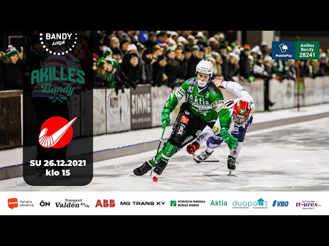 Bandyliigan ottelu: Akilles - Narukerä