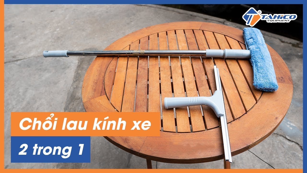 Chổi lau gạt nước kính cán dài cho xe ô tô khách, bus, tải 15