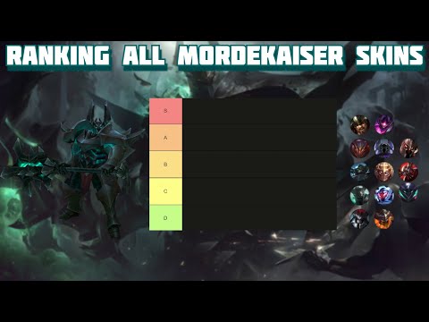 Champion Skins Review: Ranking ALL Mordekaiser Skins