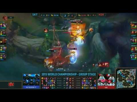 SKT T1 MaRin - Insane Fiora Mechanics for the Triple Kill (SKT T1 vs H2K Highlight)