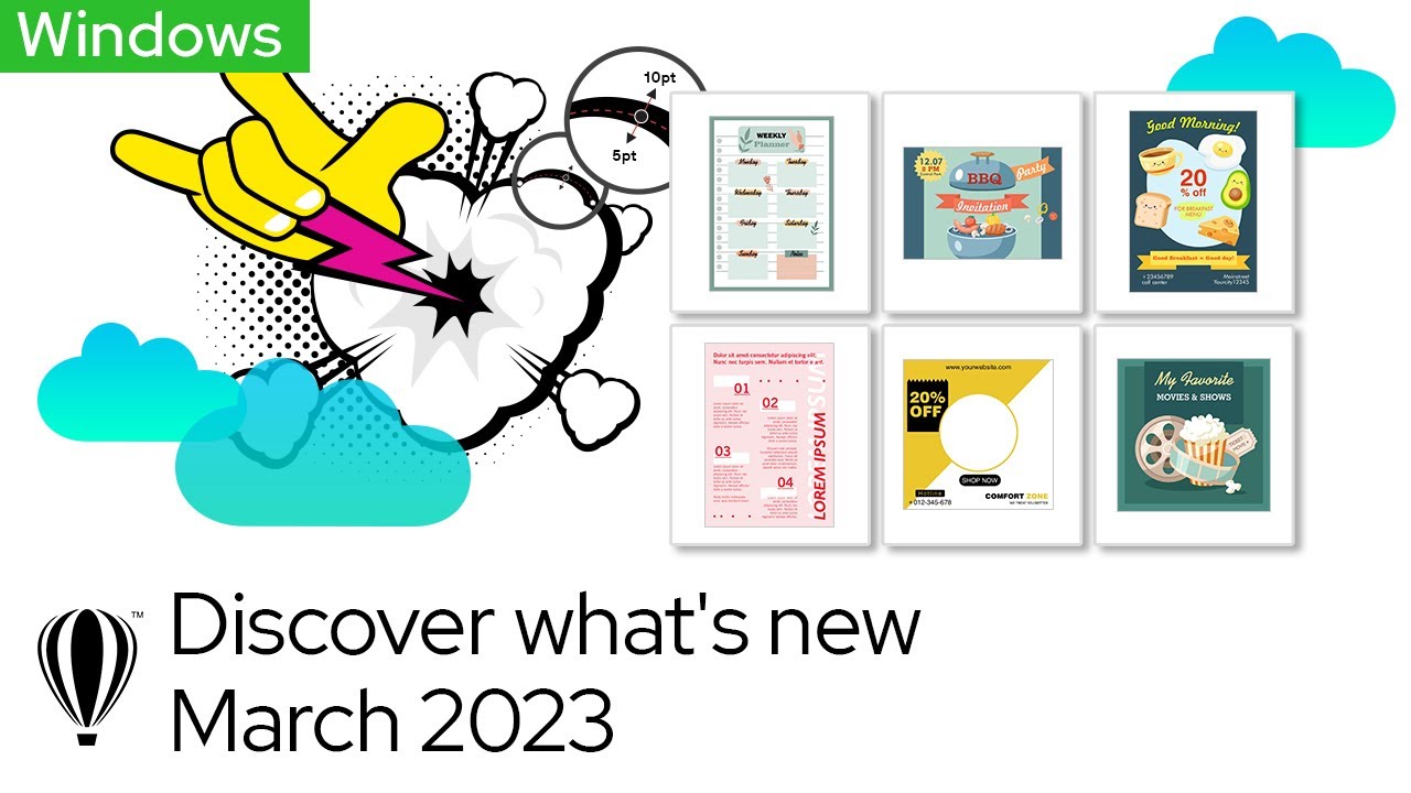 Discover what's new in CorelDRAW Graphics Suite | March 2023 | Windows