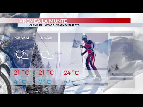 MEDIAFAX METEO 16 Octombrie - Vreme călduroasă, ceață dimineața