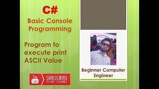 ASCII Value in C# | C# Programming