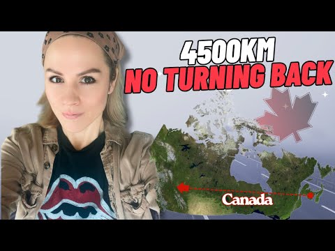 Surviving 4,500 km Alone with 2 Kids | Our Move to Alberta PART 1