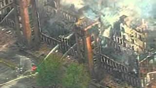 preview picture of video 'Extended chopper video of Woonsocket mill fire'