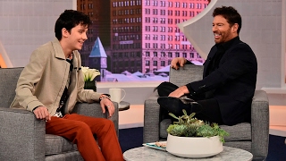 Asa Butterfield & Harry Connick Jr Play Piano