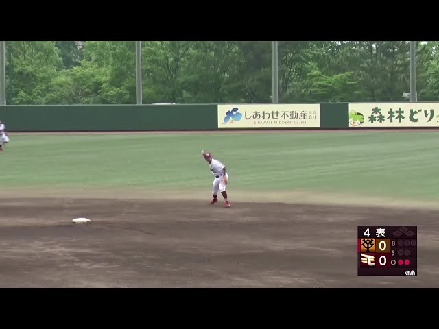 【ファーム】好プレー!! イーグルス・入江大樹 二遊間を抜けそうなあたりをスライディングキャッチ!! 2025年5月20日 東北楽天ゴールデンイーグルス 対 読売ジャイアンツ