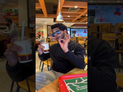 Eating Only Chocolate In Domino’s Pizza, KFC, McDonald’s & Pizza Hut 😍❤️ #shorts