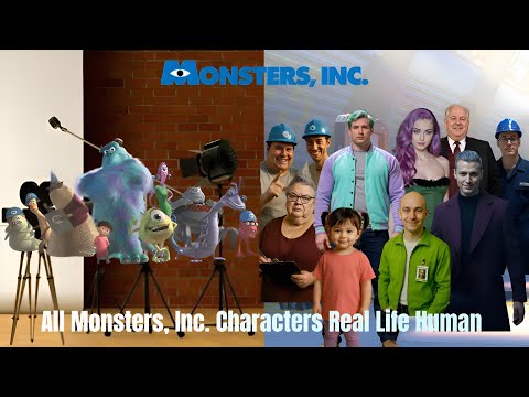 All Monsters, Inc. Characters as Real Humans! (AI Transformations) | Part 1-13