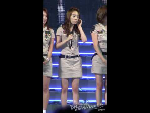 [Fancam] 090627 Taeyeon SNSD - talk