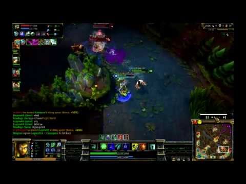 League of Legend - Ashe fails Vs Cassiopeia