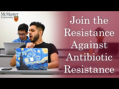 Join the resistance against antibiotic resistance!