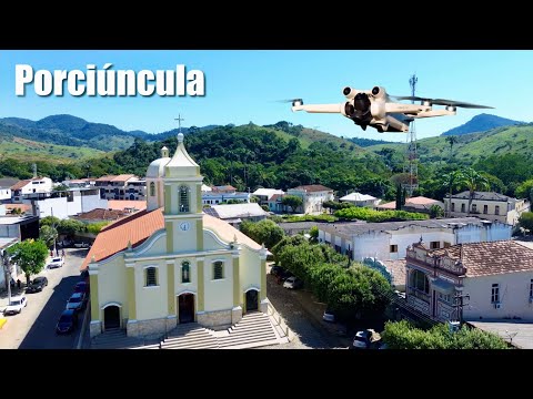 Imagens aéreas de Porciúncula (RJ).