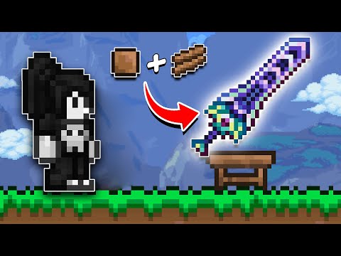 Terraria mas os RECIPES são randomizados