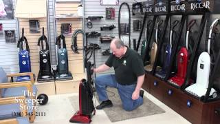 preview picture of video 'Riccar Vibrance Vacuum Cleaner Model R20UP. Wooster Ohio Vacuum Cleaner Review'