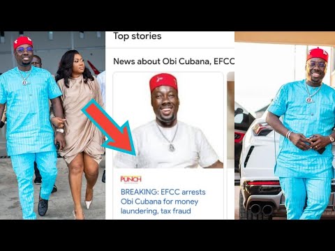 EFCC Arrest Billionaire Business Man Obi Cubana In Abuja Over Fr@ud & Money L@undering