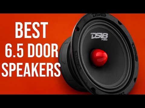 Best 6.5" Door Speakers for Sound Quality (Top 5 in 2025)