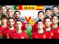 2023 Portugal 🆚 2023 Spain Ronaldo, Joao Felix, Cancelo   Morata, Torres, Pedri