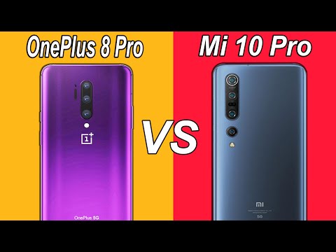 Oneplus 8 Pro VS Xiaomi Mi 10 Pro Comparison
