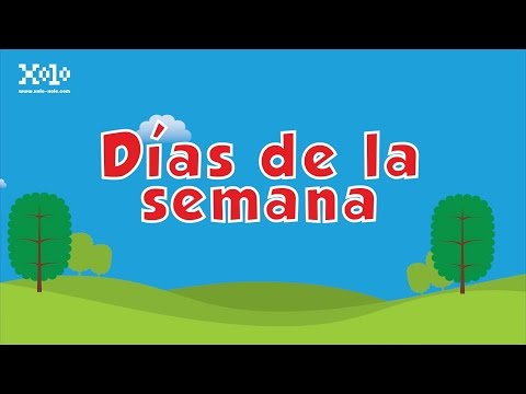 Días de la semana para niños en español - Videos Aprende