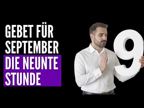 GEBET FÜR DEN SEPTEMBER