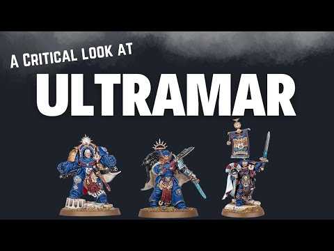 New Ultramarines - New Toys, same Sand Pit.