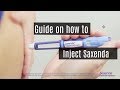 How to inject Saxenda for the first time guide
