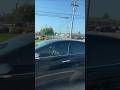 Blonde Woman Picking Her Nose While Driving