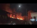 WATCH: Video shows moment freight train catches fire and rolls through downtown London, Ont.