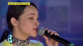 Nos visita Matisse para presentar su nuevo sencillo &#39;Acuérdate de mí&#39; | De Primera mano