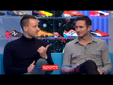 "Who was the better footballer?" - John Terry & Frank Lampard answer quick-fire questions