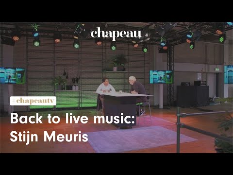 Back to live music met Stijn Meuris