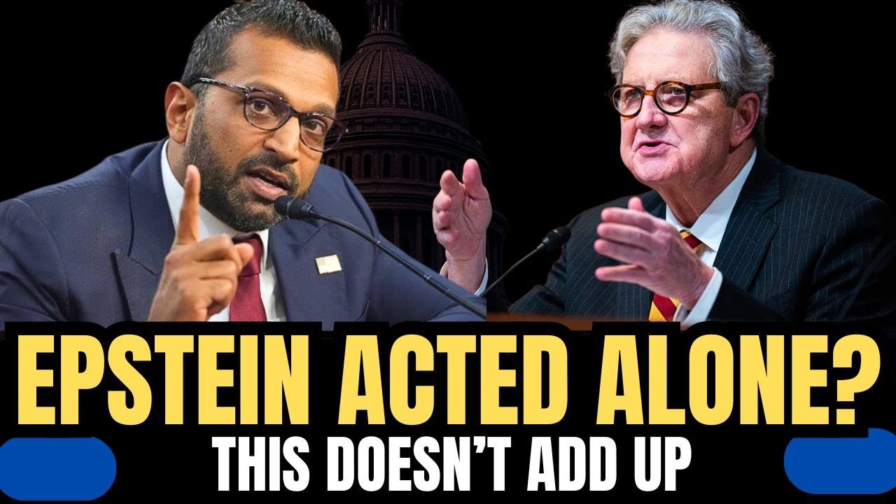Kash Patel Claims Epstein Trafficked No One Else — Hearing Turns Alarming